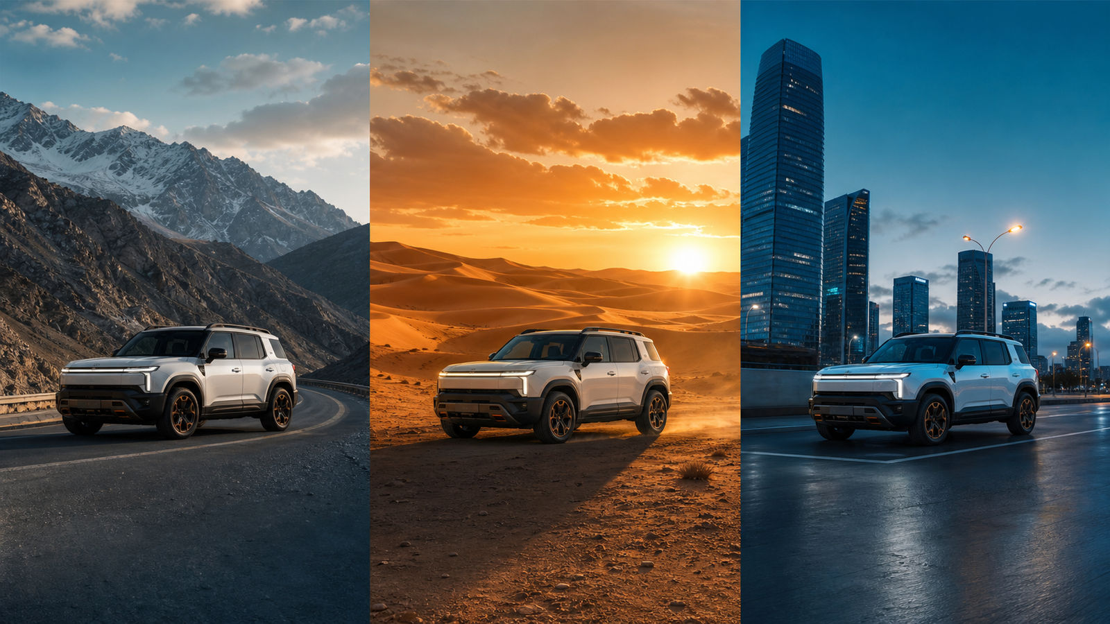 e-Sahara en montagne, dans les dunes et en ville